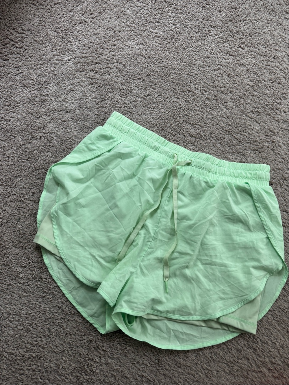 BuffBunny Mint Green Athletic Shorts